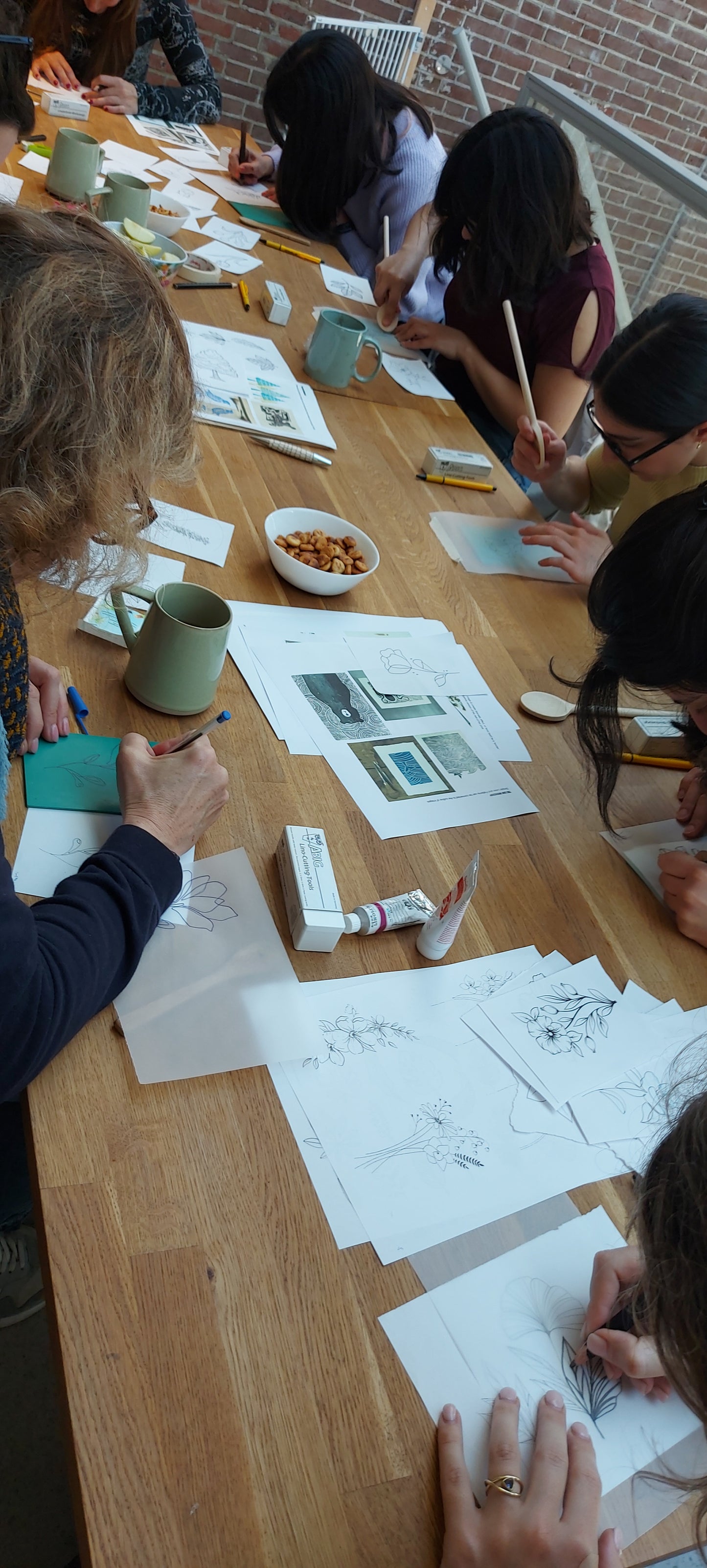 TBC X Maker Market | Snow Globe Lino Printing Workshop