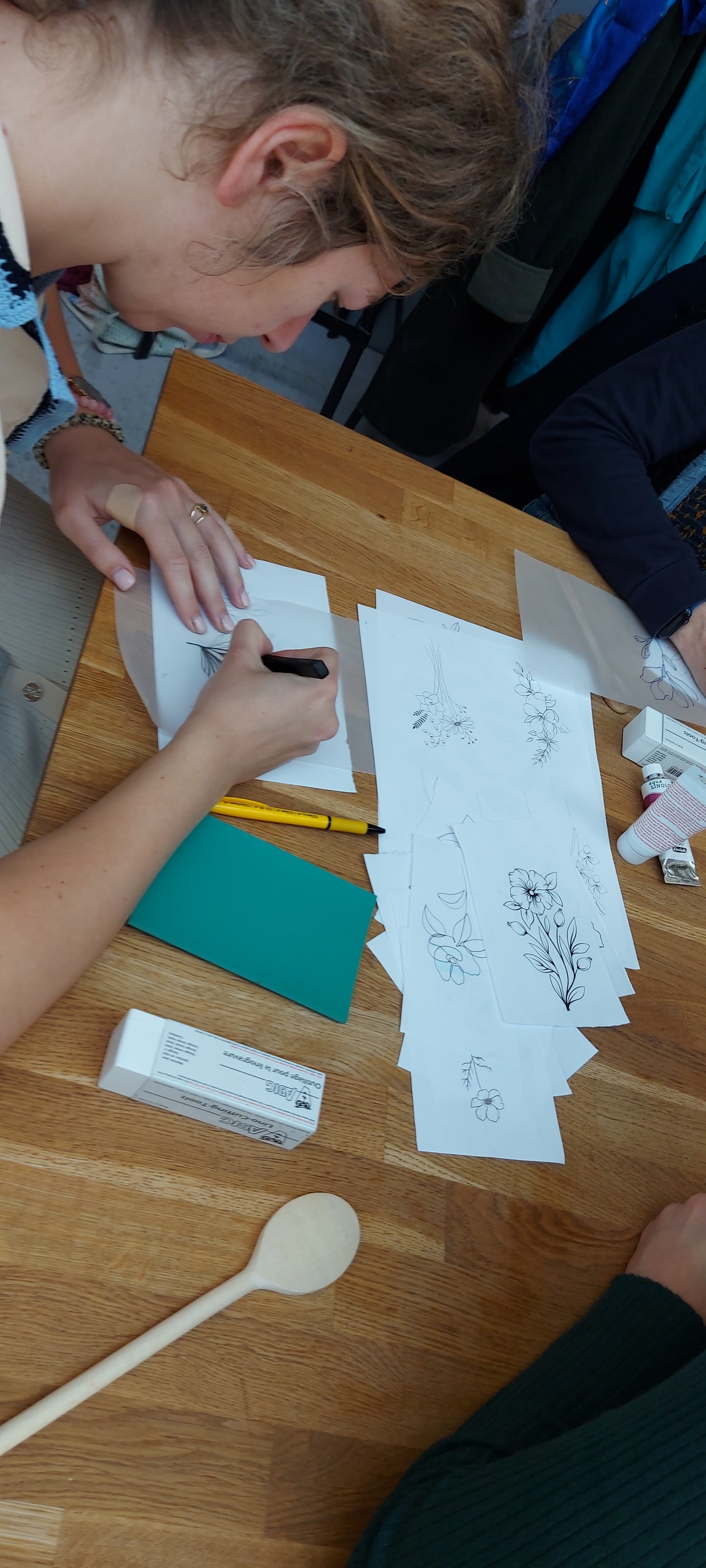 TBC X Maker Market | Snow Globe Lino Printing Workshop