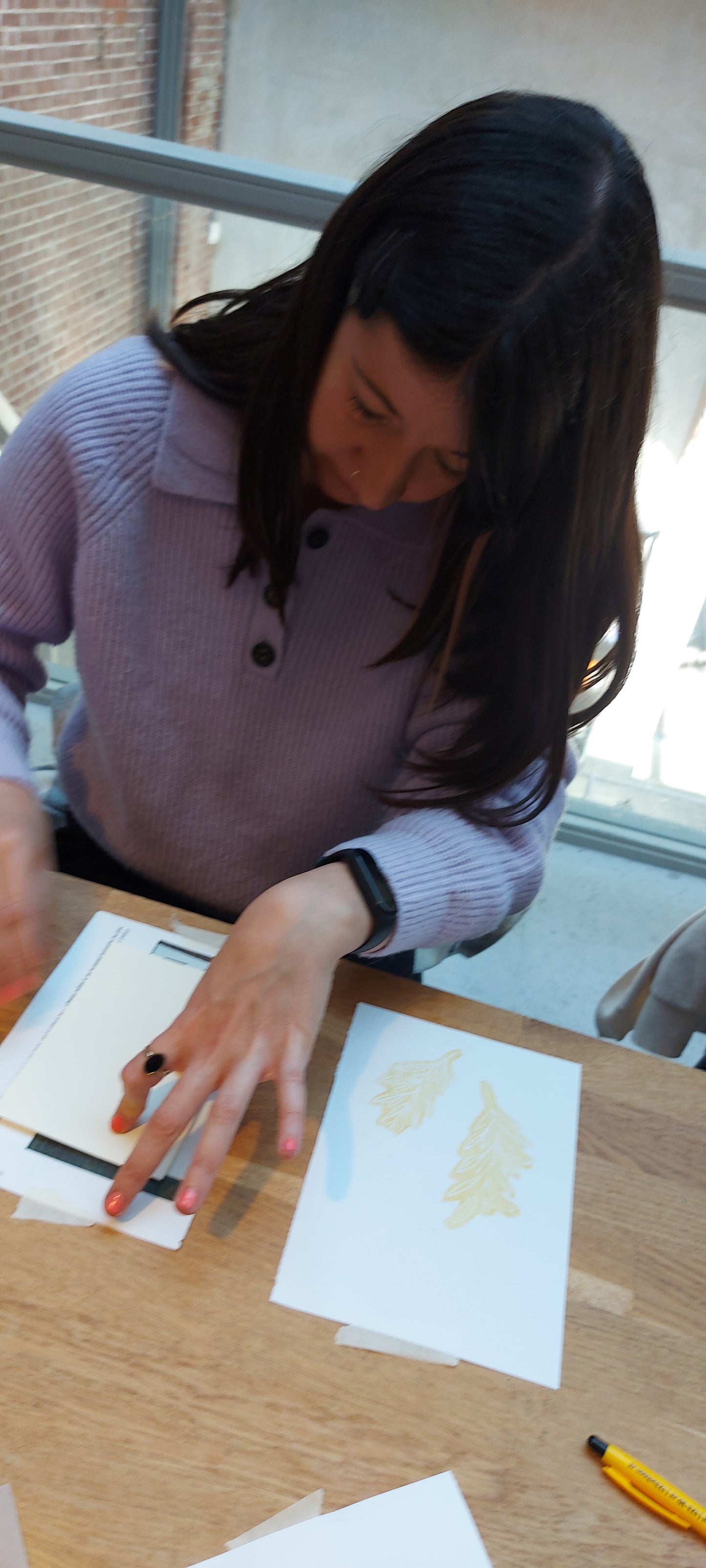 TBC X Maker Market | Snow Globe Lino Printing Workshop