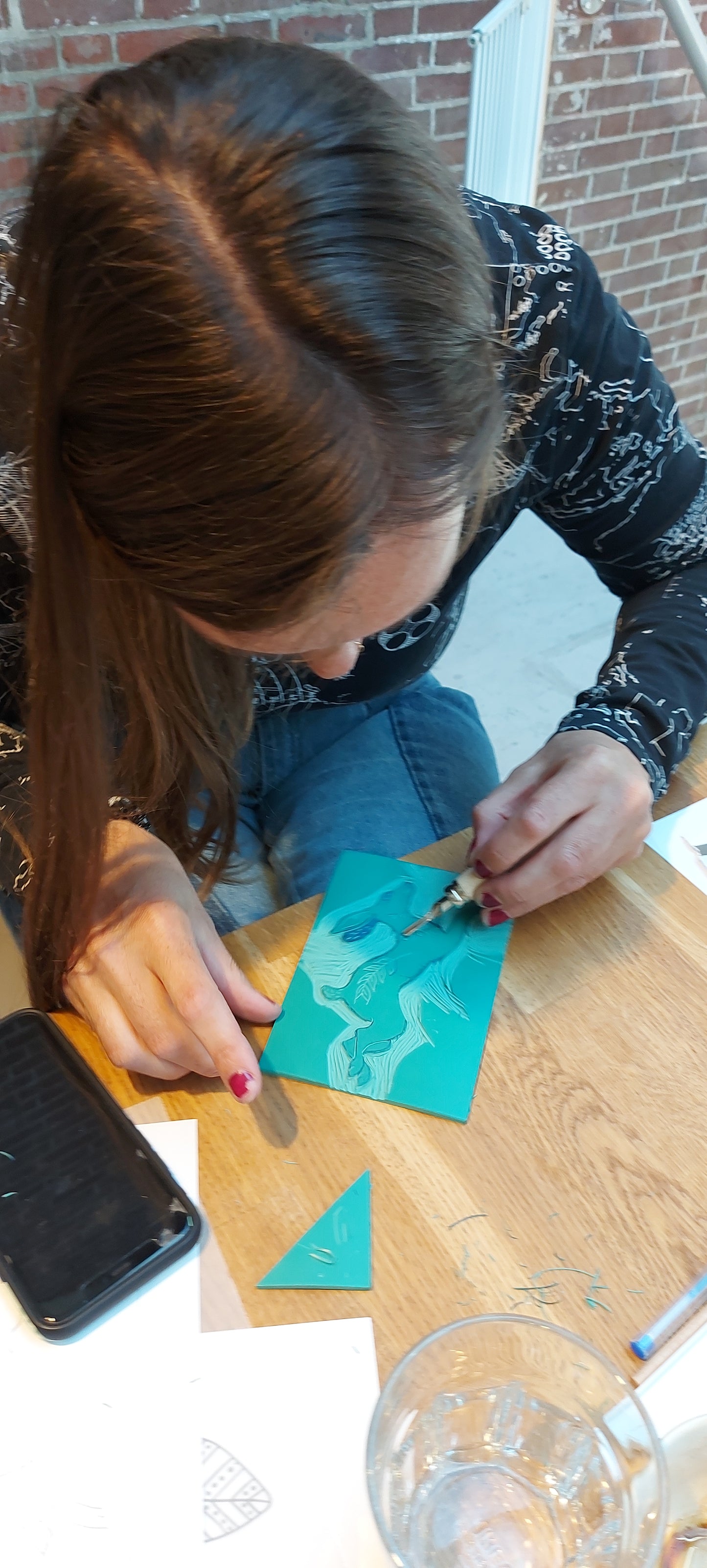 TBC X Maker Market | Snow Globe Lino Printing Workshop