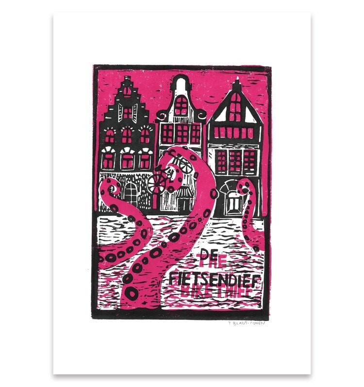 Fietsendief | The Bike Thief | Pink