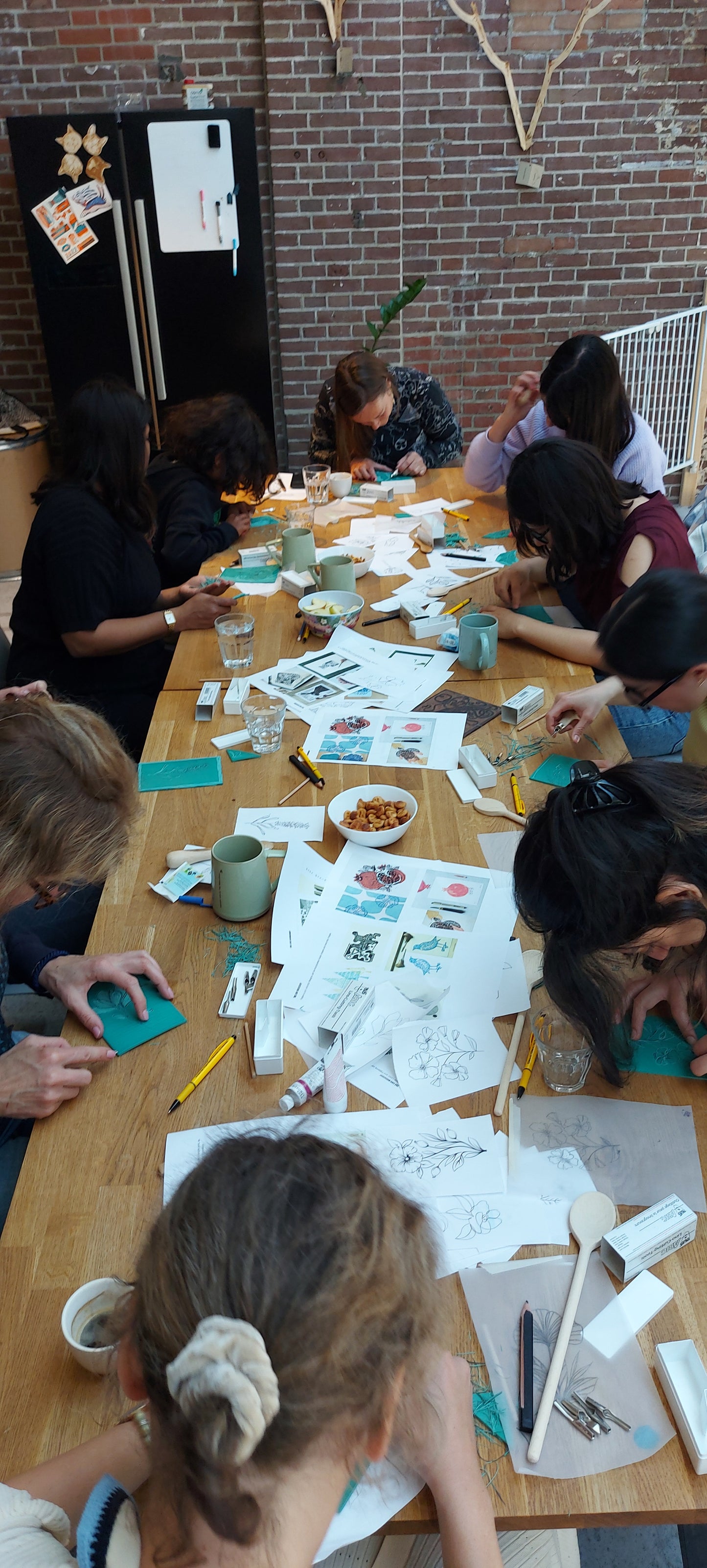 TBC X Maker Market | Snow Globe Lino Printing Workshop