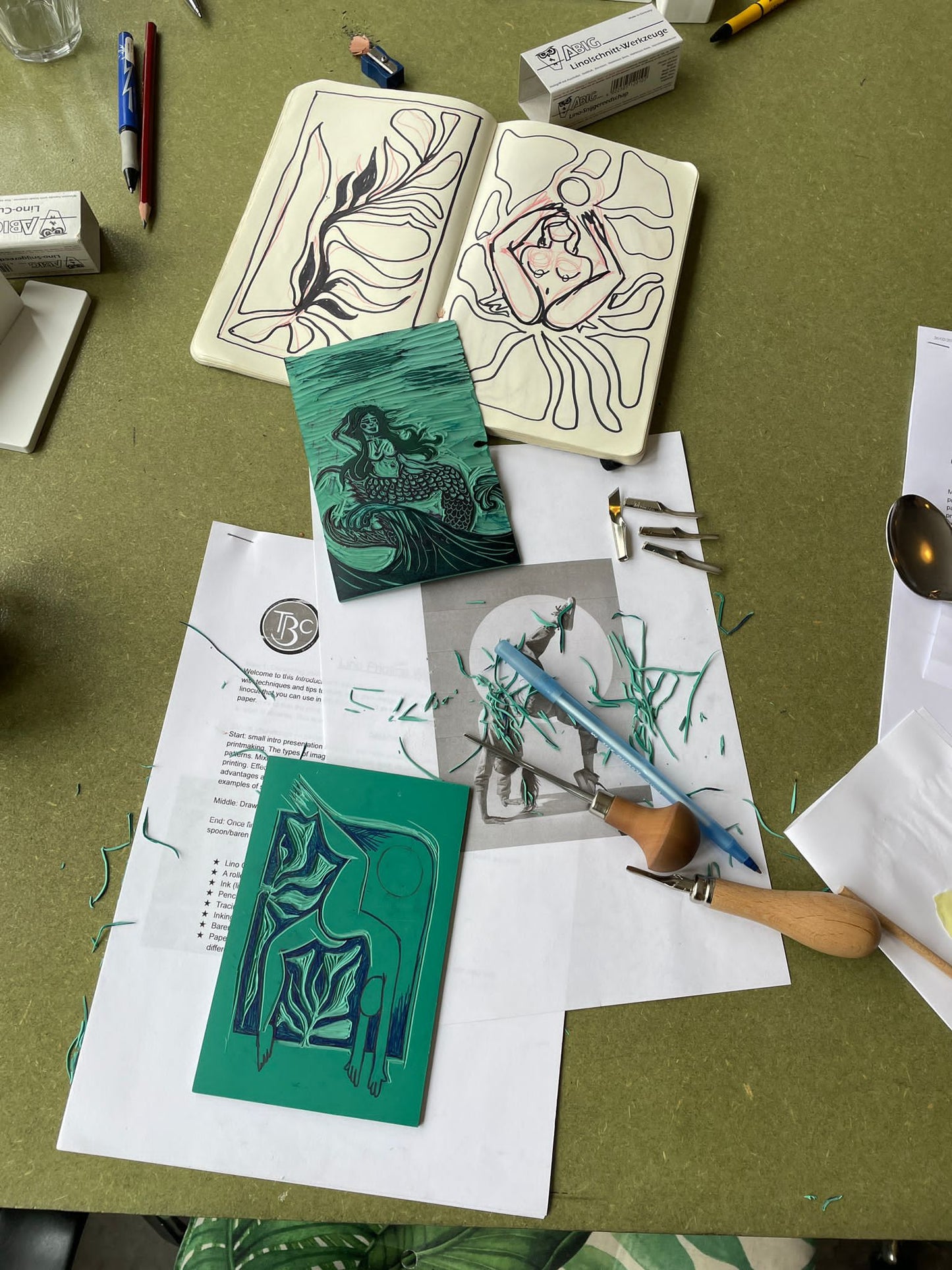William Morris Lino Printing Workshop