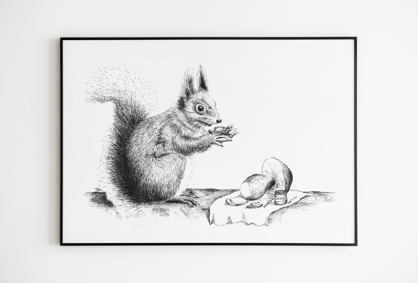 Eekhoorntjesbrood | Squirrel Print